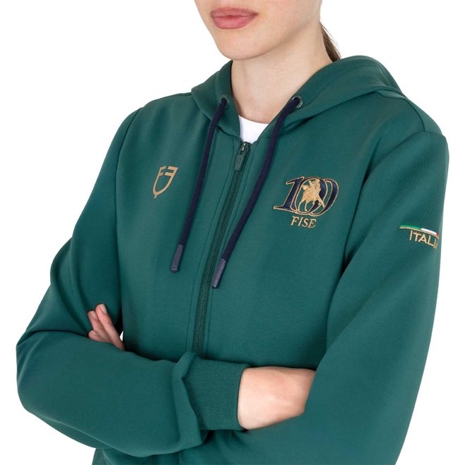 FELPA TECNICA DONNA EQUESTRO X FISE CENTENARY Donna, Felpe e Pile 